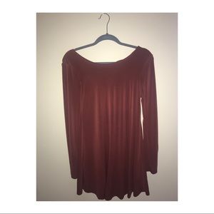 Beautiful Rust Forever 21 dress